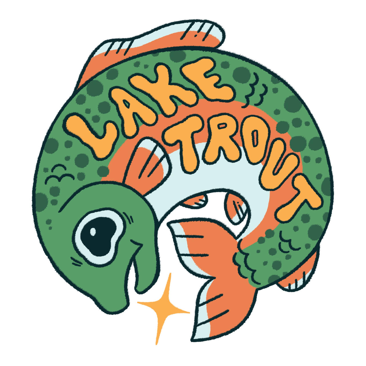 Lake Trout Logo